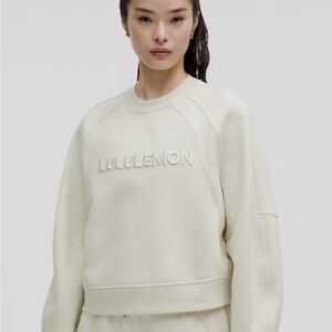 lululemon athletica Women's Cream Sweatshirt